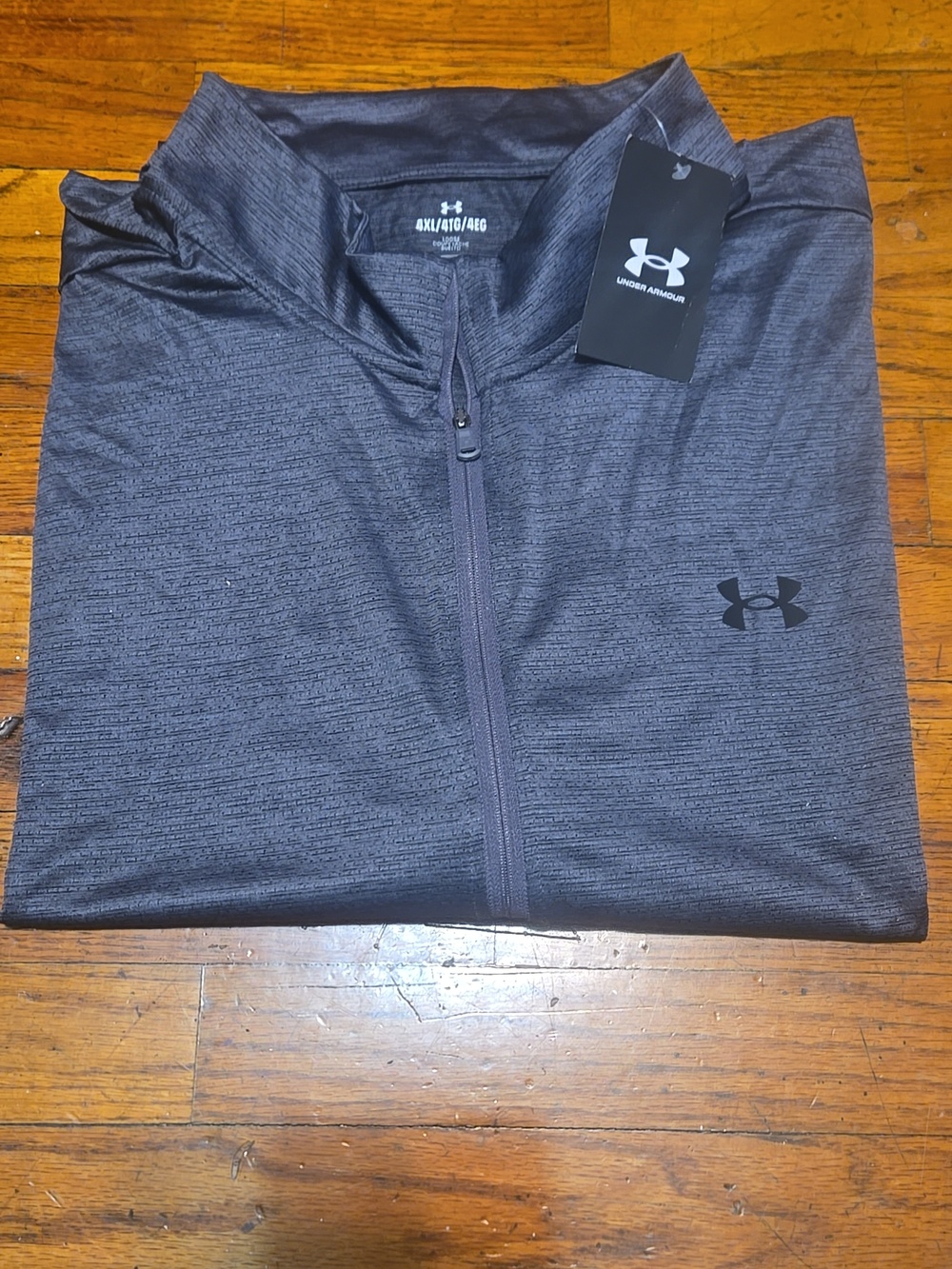 Under Armour Tech Vent 1/2 Zip Loose Pullover Grey- 4XL